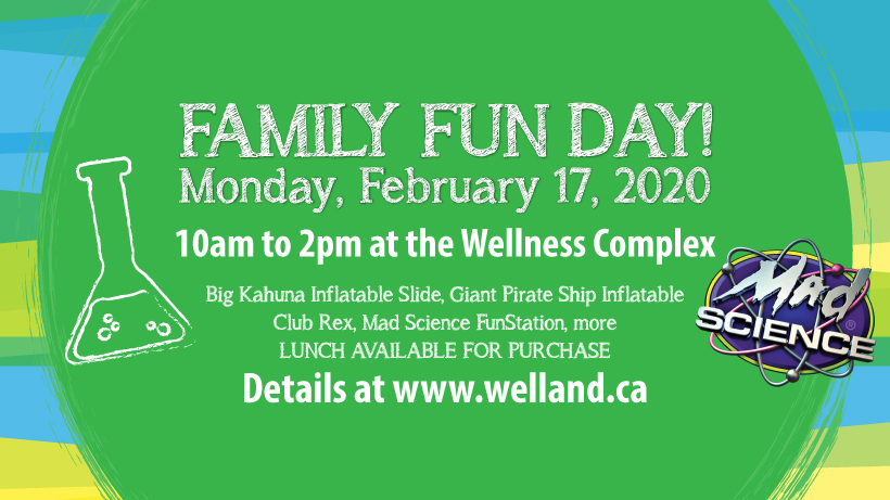 Welland's tweet photo. You need fun activities to keep the little ones occupied this Family Day, and we have a hands-on inspired day planned with plenty of FREE family fun. It's the perfect match! Join us February 17th at the WCWC. #ThingsToDoInWelland https://t.co/rGjH6M4Ipw
