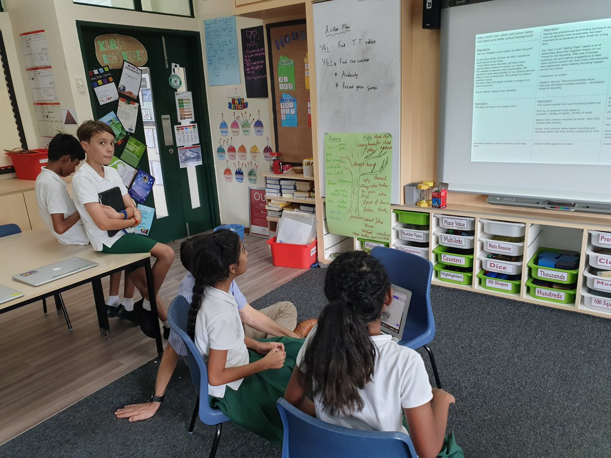 KLASS_Eco's tweet photo. An exciting collaboration from the Movie Makers and Earth Warriors @KLASS_JBKS2, as they are busily preparing their entry for the @COBIS Eco Film Awards 2020! 🌍♻️ #GoGreen #KLASSEco https://t.co/WmtWjpBb5f