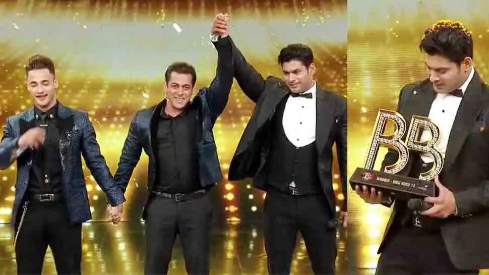 #SidharthShukIa has been spoken to as an addict, a 40-year-old man, but last night, #SidharthShukIa named the trophy in front of the whole world
 #HistoricWinnerSid #ChampionSidShukla #chartbusteِrsid #TheRiseOfSidharth #WinnerSid 
#stoptargetingsid
