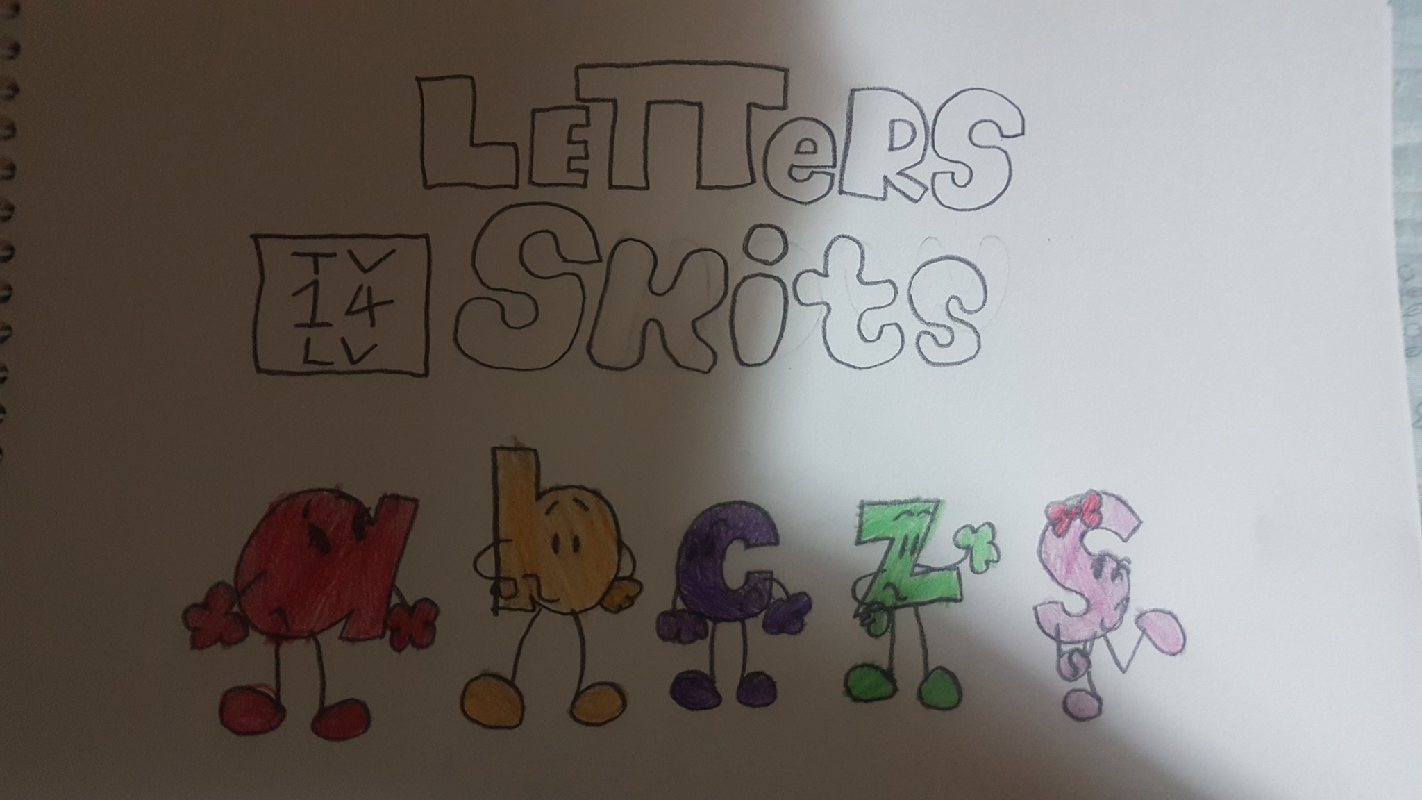 TVOkids letters by Annagayle on Sketchers United