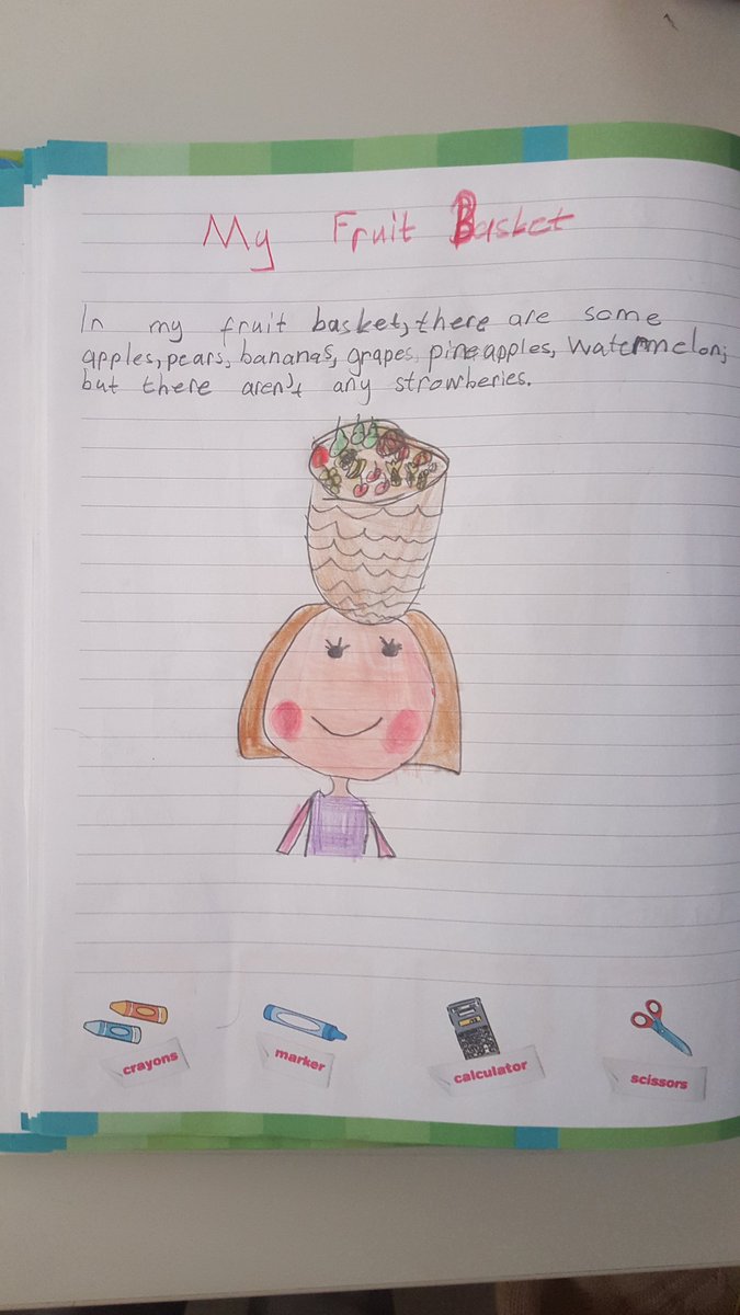 BusraSonat's tweet photo. Fill your paper with your brilliant imagination and shine bright like a diamond. ๐
#writing #writingskills #grade2 #P2 #secondgrades #interactivenotebook #LearnEnglish https://t.co/pssMS9nv0X