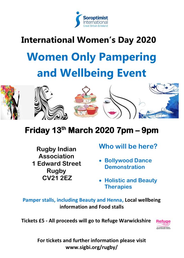 Joanna Lumley OBE has agreed to be a SIGBI Ambassador for Empowering Girls in Nepal. To find out more about this project and other local projects we are involved in, come along to our International Women’s Day event (details can be found in the poster below) #EachForEqual