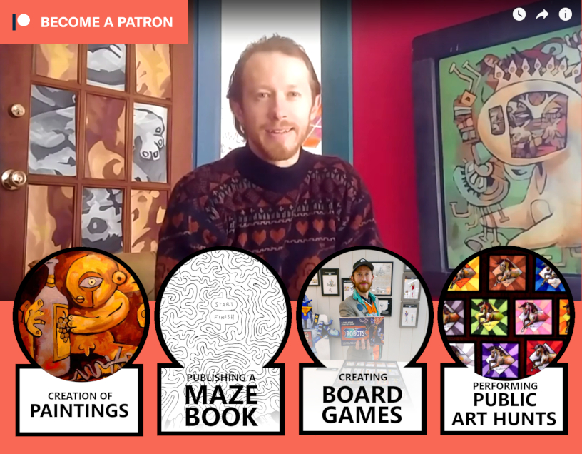 williamhessian's tweet photo. Today, I launch my Patreon! 

https://t.co/RoMlP2DXlo

#selfrepresentingartists #artists #painters #arthunt #mazes https://t.co/2xRc1ltGUK