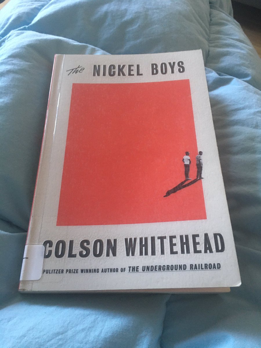 Book12: The Nickel Boys by Colson Whitehead. A brutal reform school that doles out extreme punishment & violence in name of justice. The story underpinned by extreme racism & so very reminiscent of the Magdalene Laundries. Sad, compelling but calmly told. Excellent  #BookReview