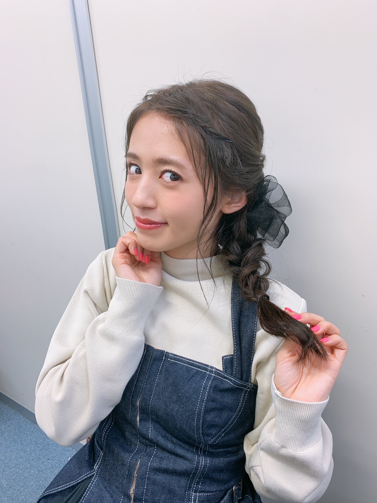 逢田梨香子 今日は珍しい髪型に 好評で嬉しかった T Co Cydyjerp3f Twitter