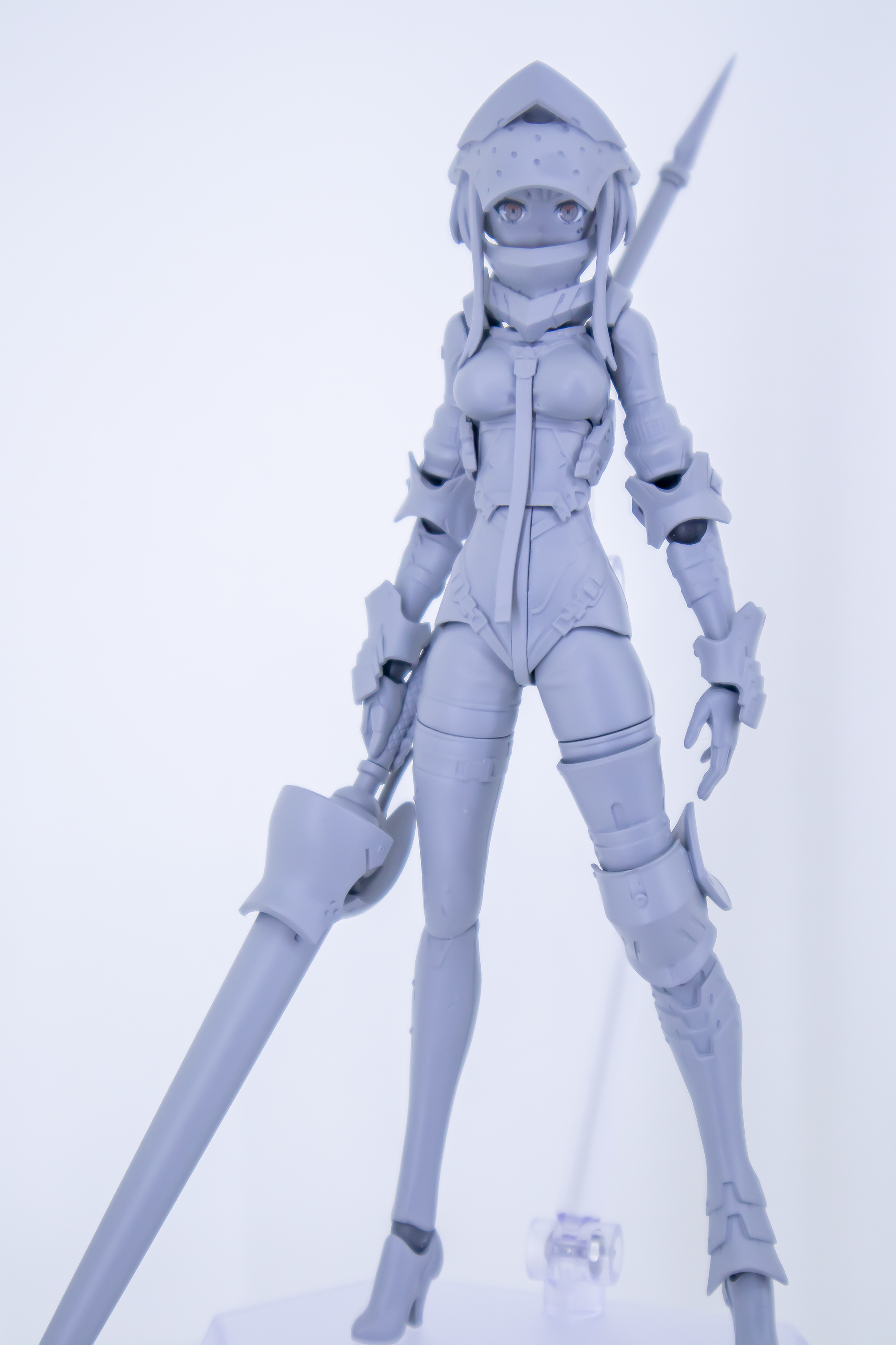 もりてぃ マックスファクトリー Falslander Figma Lanze Reiterの原型 Necoさんデザインのlanze Reiter 今回は原型ですがイラストだと黒いスーツ 腕や左脚 頭部が鎧っぽい色合い シャープ シンプルな槍も カッコイイ Wfw Figma Falslander