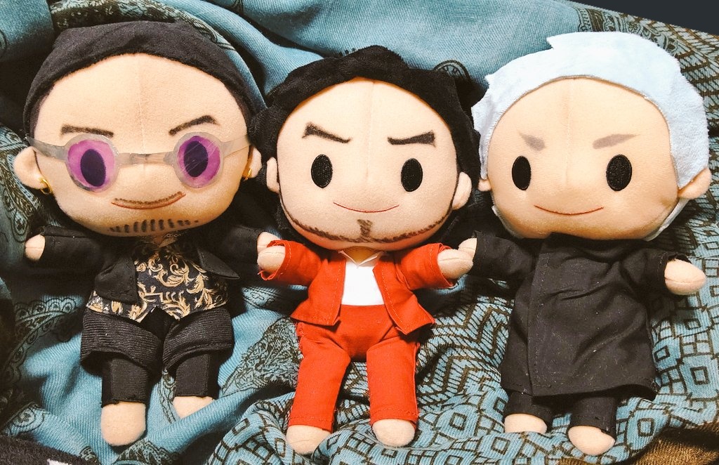 龍が如く7 ぬいぐるみ&缶バッジセット 趙天佑 人中之龍7