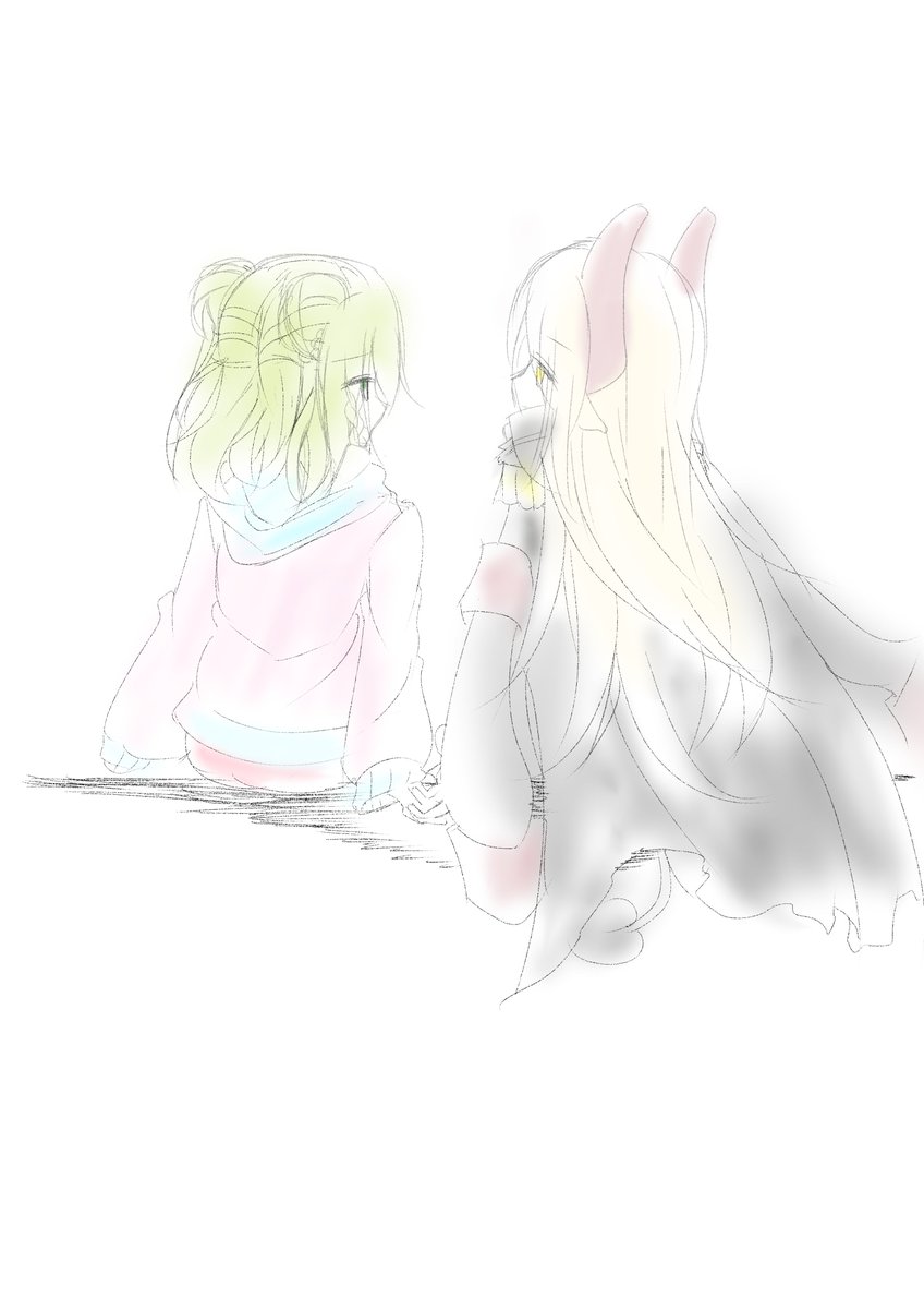 「#7日後に別れるえまかざ 」|原稿しろUトロのイラスト