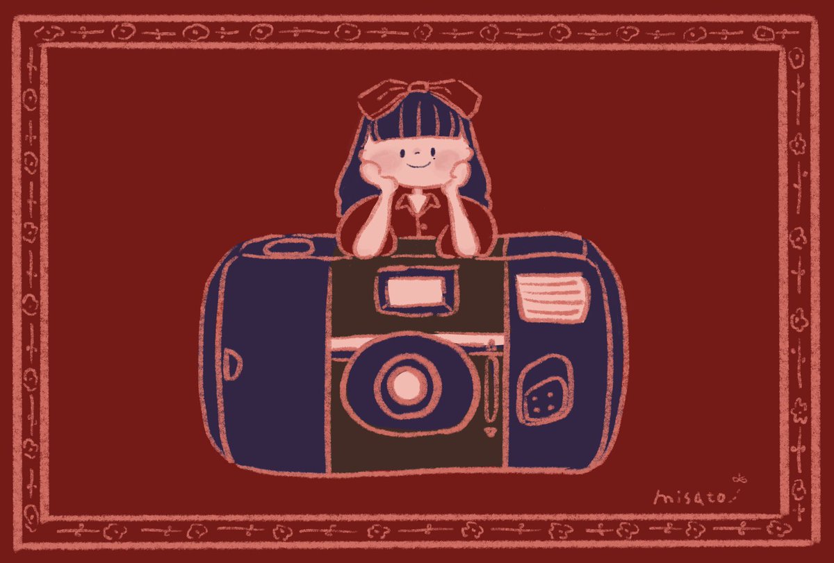Misato 彼女の撮る写真がとっても好き 色味が最高に可愛くできて 印刷したときすごいテンションあがった 星の王子さまの切手と共にお手紙付きで送った イラスト Illust Illustration カメラ フィルムカメラ 写ルンです イラスト好きさんと