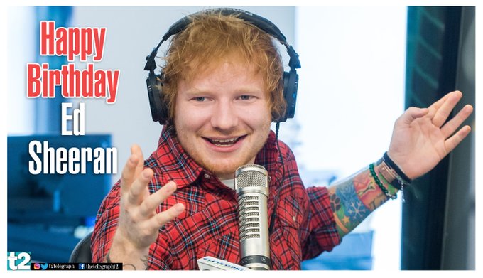 Ed Sheeran’s Birthday Celebration | HappyBday.to