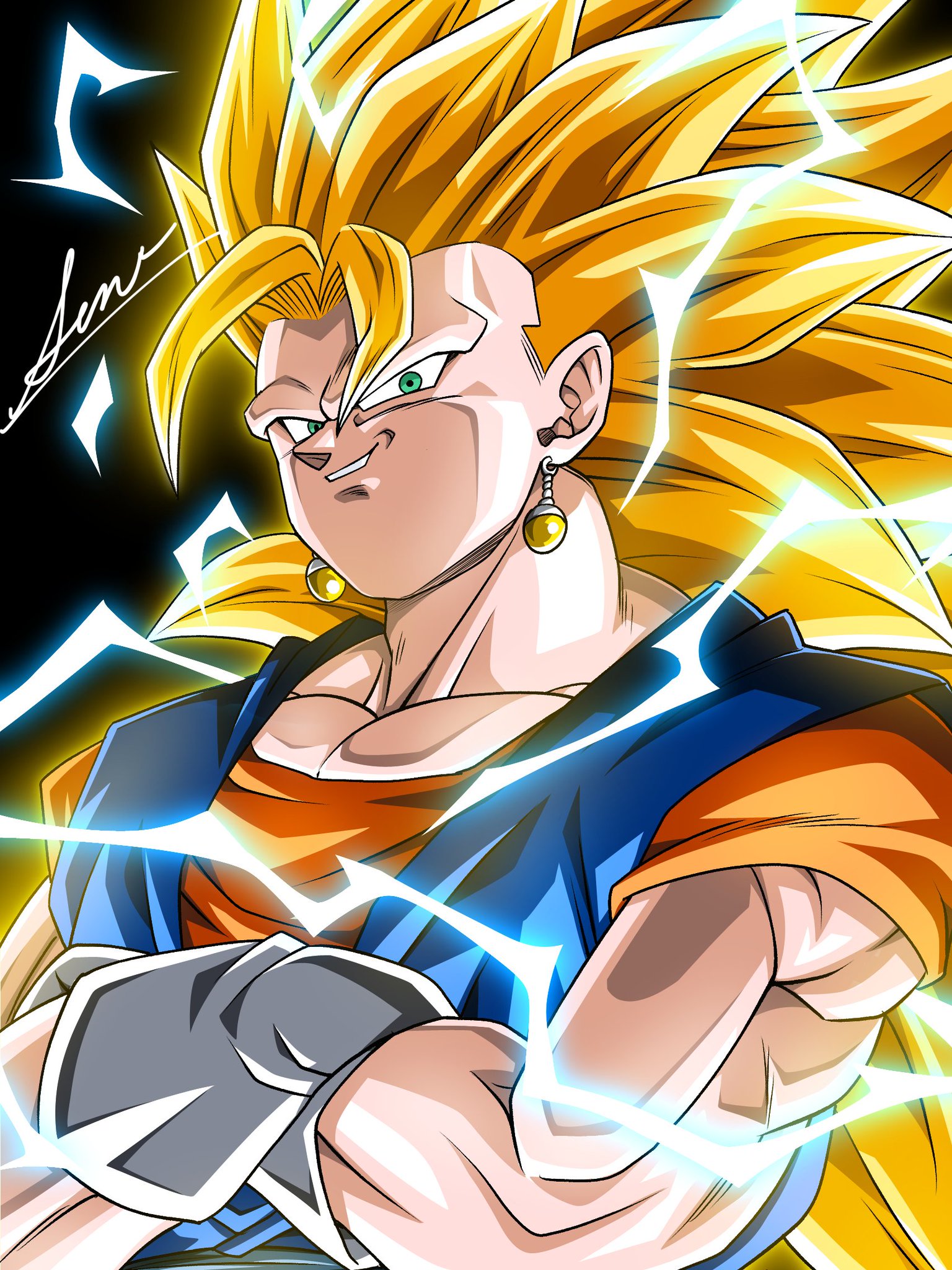 ドラゴンボールヒーローズ ゴジータ&ミラバト スーパーサイヤ人3ベジット スーパーサイヤ人4 ドラゴンボール ミラバト スーパーサイヤ人3