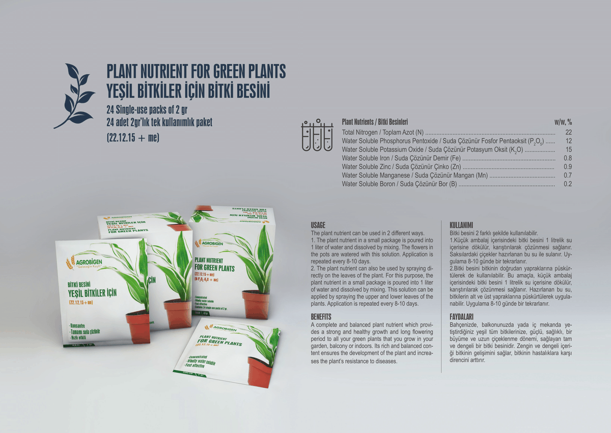 ecobigen's tweet photo. Yeşil Bitkiler için Bitki Besini
48gr (2gr x 24adet) https://t.co/pl0jXpWBzr