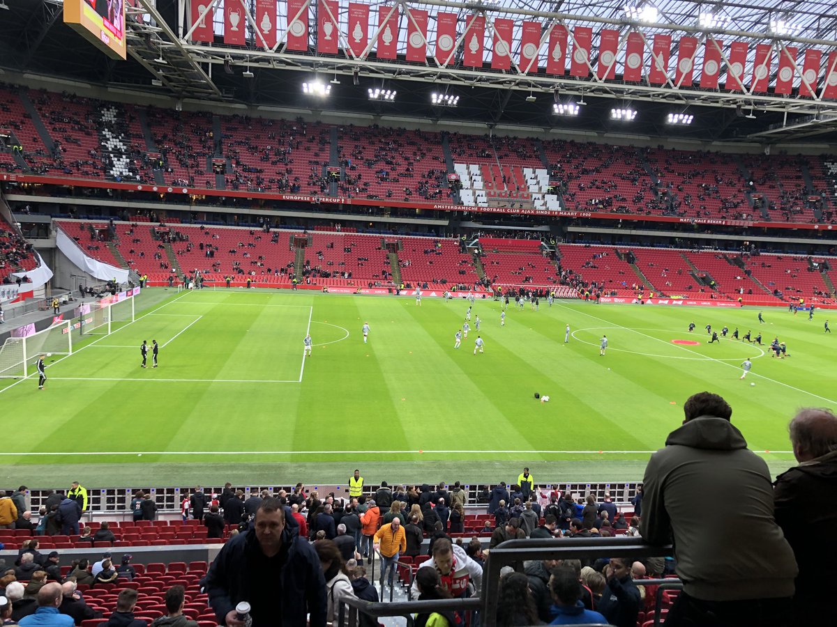 robiati1978's tweet photo. Vandaag het #Ajaxdebuut van Isa bij #ajarkc in de #JohanCruijffArenA. 
Helemaal fan van @Donny_beek6 &amp; @AndreyOnana. 
❌❌❌ #WZAWZDB ❌❌❌ @AjaxFancare @AFCAjax @ajaxkidsclub @ajaxlife https://t.co/fYaPzhD8f9