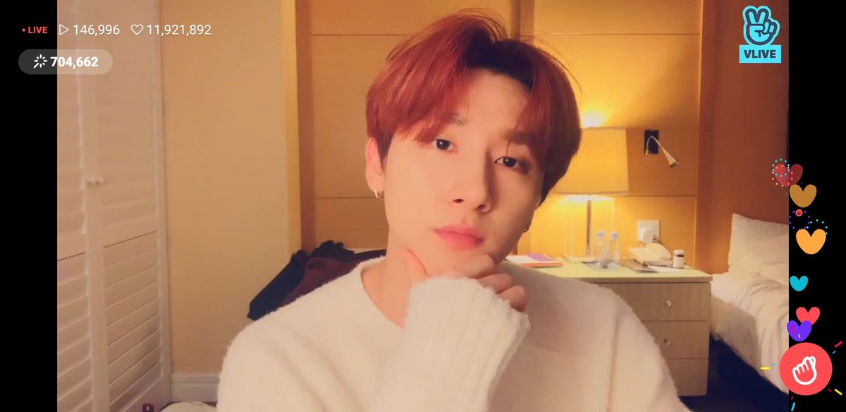 Day 47You went live in the middle of the night for me and I squealed so much I woke up with a sore throat><I couldn't stop smiling through the whole time, your whole existence is so endearing, I love you so much, hearing you sing was a blessing tooI got exactly 126 pics~~