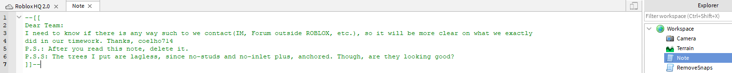 Ivy On Twitter Turns Out There S A Roblox Hq 2 0 Which I M Guessing Isn T Nearly As Popular As The Original Considering I Ve Never Heard It Mentioned Once Also Somebody Forgot To Delete - roblox hq real life outside