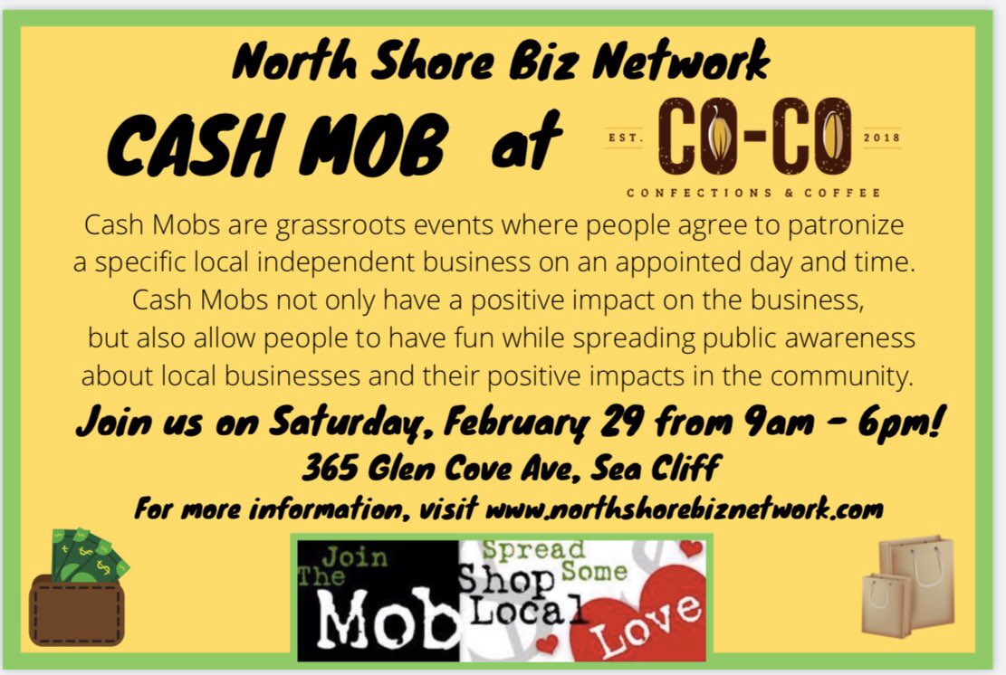 Join me and others to shop on Feb. 29 and cash mob this business! #CashMob if you can’t make it shop on their online store at coco-li.com. Just as little as $5, $10 can help a #SmallBiz remain in our communities!