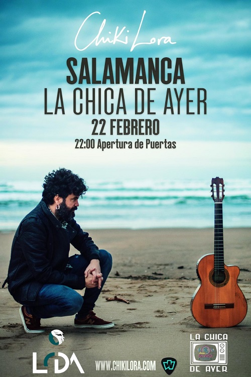 ConciertosenSal's tweet photo. SÁBADO 22 DE FEBRERO, en #LaChicadeAyer concierto de @chiki_lora_ presentando su trayectoria en solitario con sus dos discos "Ura" y "Sumando", venta de entradas 9€, en https://t.co/b3OwuPPKA7, A las 22 horas Entérate de +eventos en: https://t.co/NUyJyEWOT5 https://t.co/MM5aTZxu8c