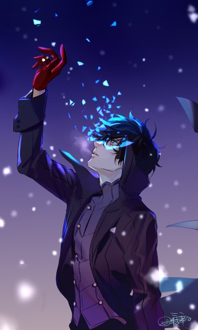 ペルソナ5rのtwitterイラスト作品
