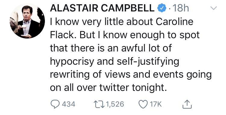 Alastair Campbell rebranding as a mental health campaigner after the death of Dr David Kelly really assumes none of us have the slightest memory of the 2000s.