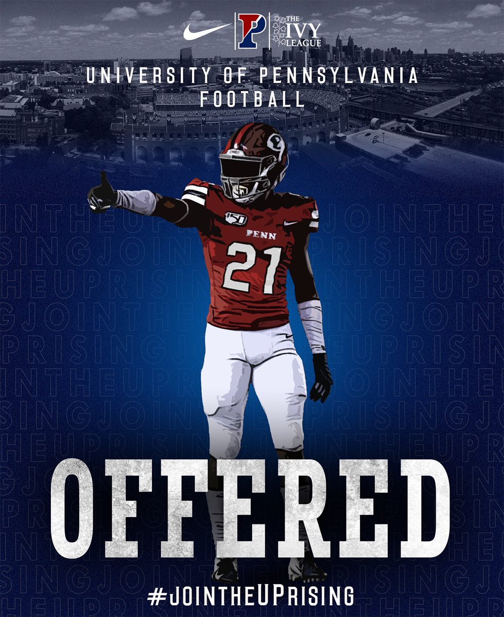 Blessed to receive an OFFER from the prestigious University of Pennsylvania #jointheUPrising 🔵🔴 @CoachDupont @Coach_LeDonne @210ths