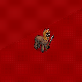 AHP_HH06's tweet photo. ๐ฎโ #SundaySecrets Did you know that when u take a photo of Albert the Alpaca and click preview he will turn into a warrior? #habbo #secret #alpaca #knowledge #habbosecrets #photo #photobomb #easteregg https://t.co/MyeVBwtpOu