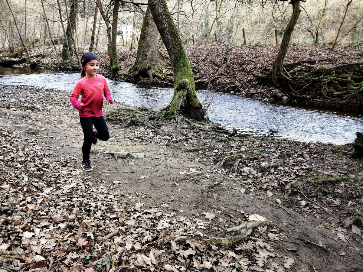 Weekly Sunday morning run with my 6yo