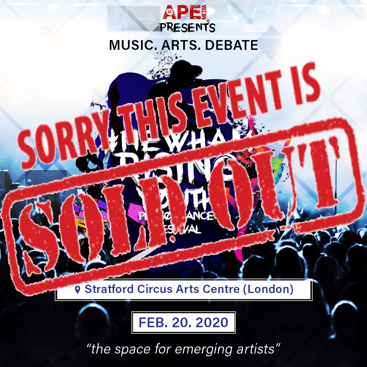 Thank you to those who got tickets for our #Newhamrisingyouths event in 4 days!!!!!!

If you're still interested, we may have some off sale tickets at the door. BUT YOU NEED TO COME EARLY!!!!!!
