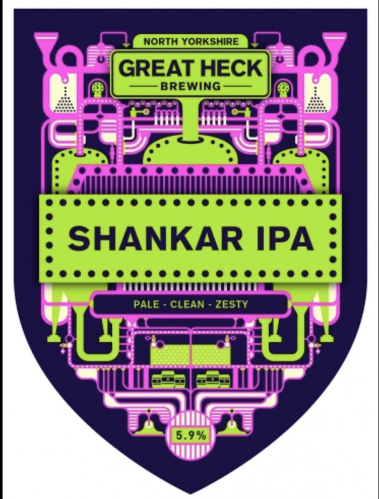 Fresh on cask now <a href="/GreatHeckBrew/">Great Heck Brewery</a> #hoppy #crisp #pale Shankar IPA