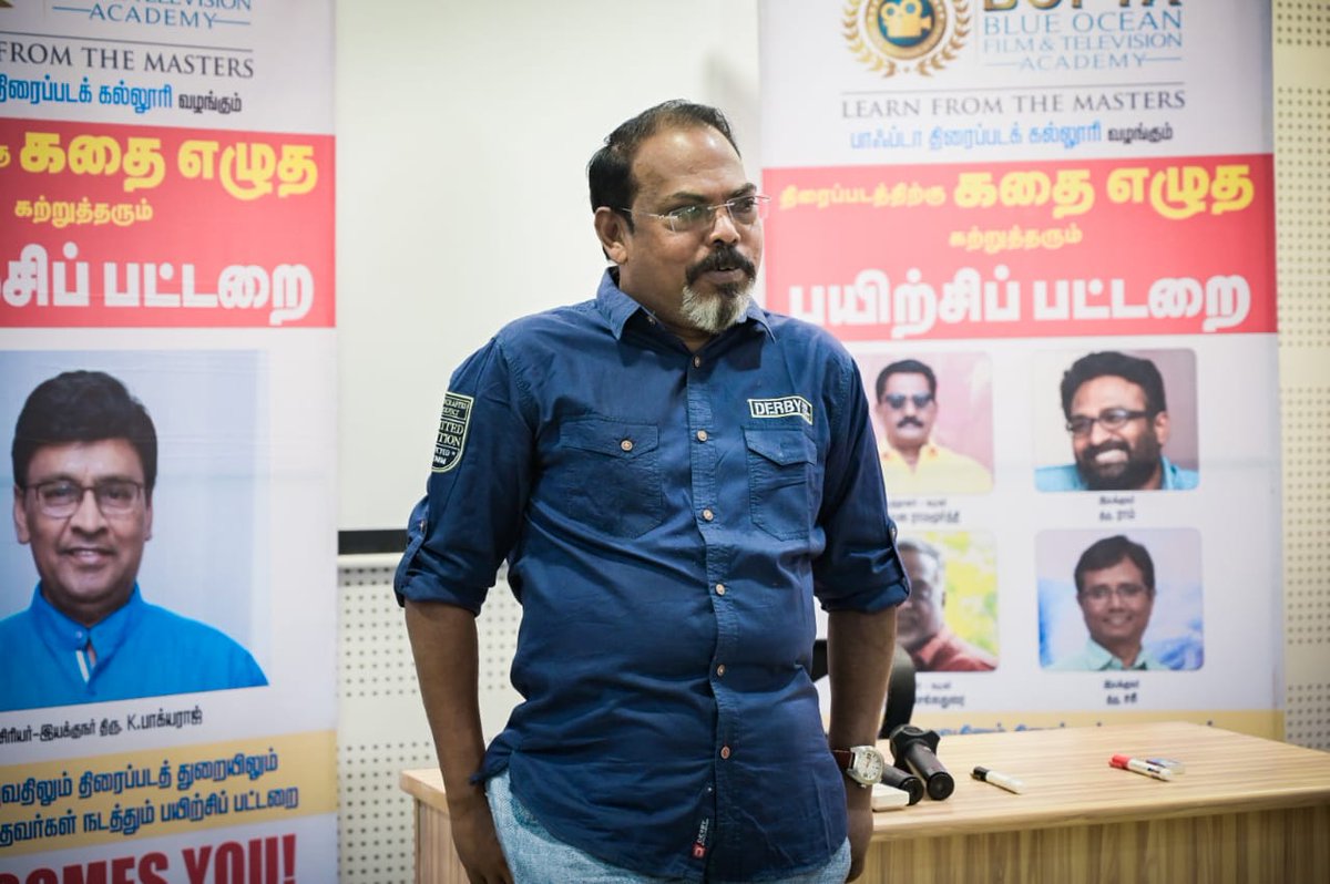 Dhananjayang's tweet photo. 3rd Day of Script Writing Workshop - morning session by Dir. #SSStanly ... Good learning to the participants on story writing 👍👍👍 https://t.co/RvIeiQHrBN