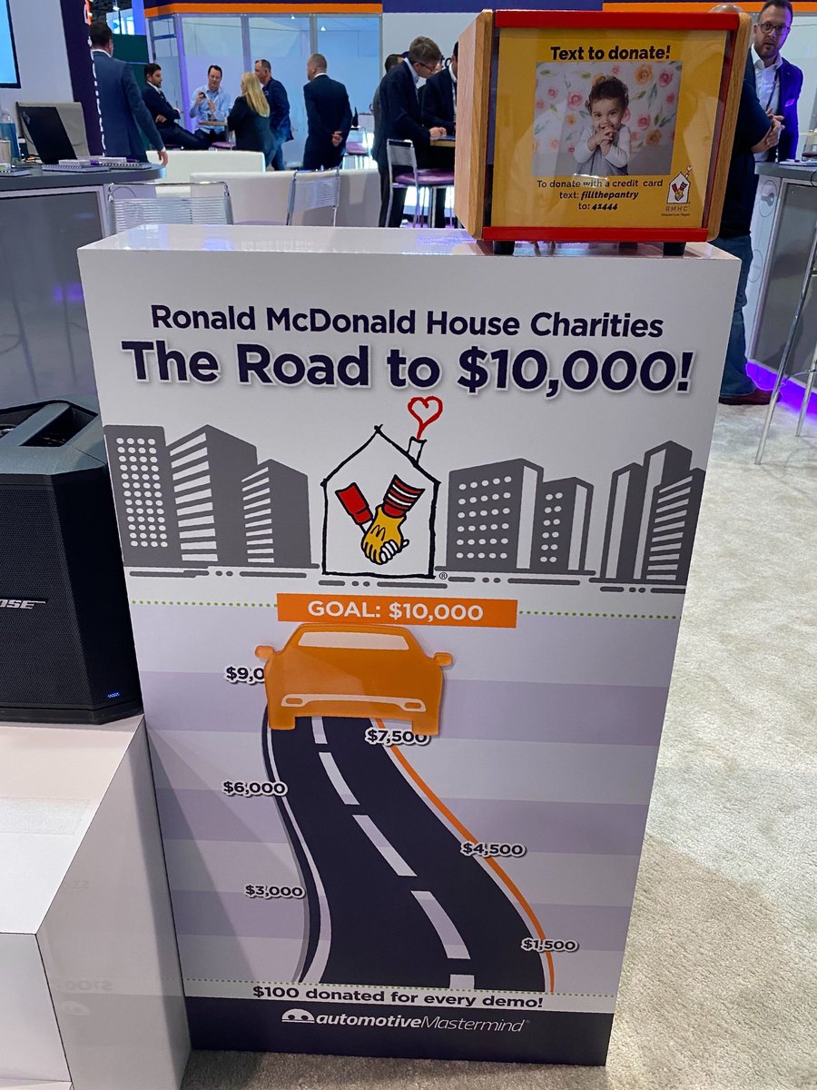 autoMastermind's tweet photo. We may have met our goal, but we're still raising money for @RMHCLasVegas all weekend at #NADAShow! Stop by booth #3315C and learn how you can join us in giving back. https://t.co/xB1S8620Zv