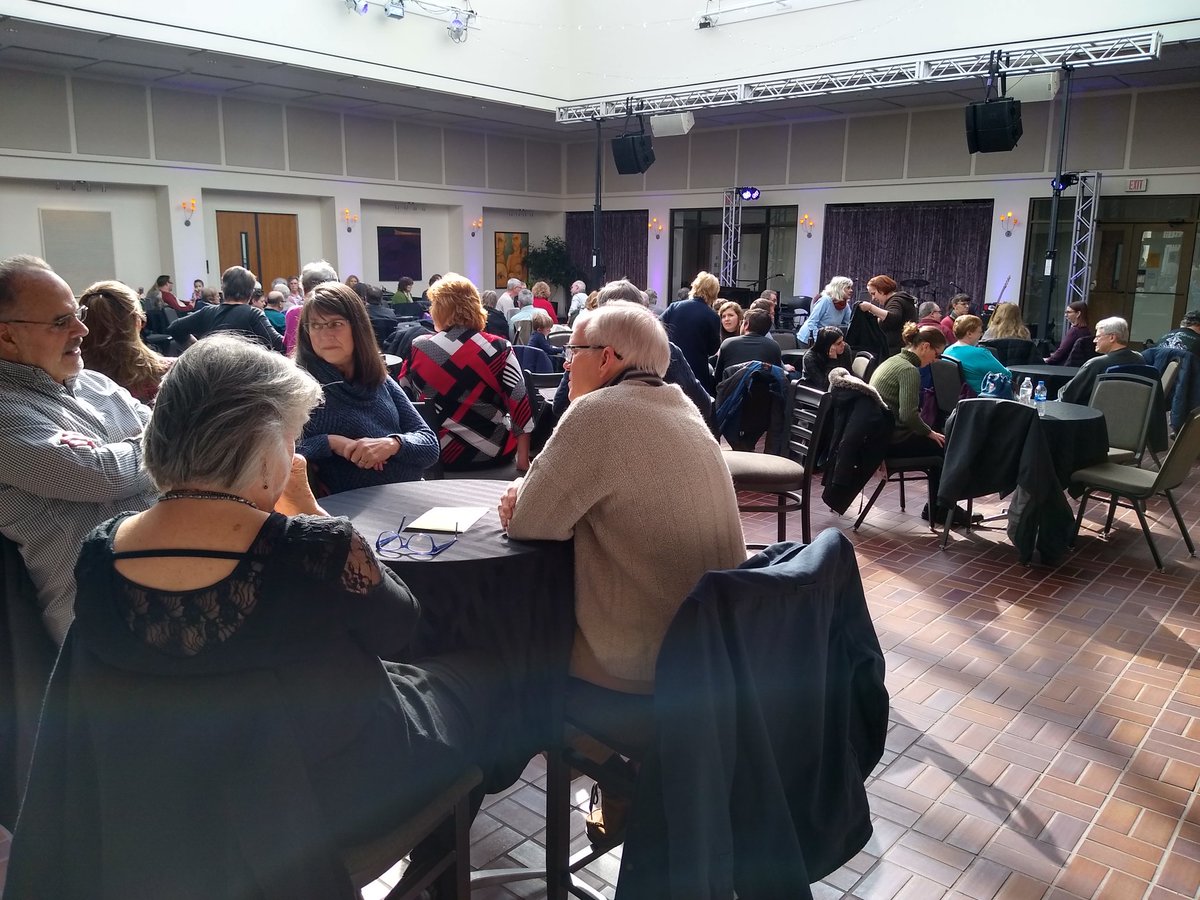 The room is filling up for the Glengarry Bhoys! #roseandshamrock <a href="/roseandshamrock/">Rose and Shamrock Festival</a> #irishfestival