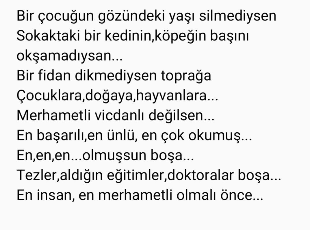 #insan olabilmek lazım önce...