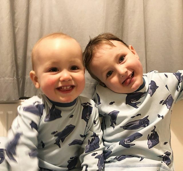 Is there anything cuter than two freshly bathed boys in new pjs? #brothers #brothersofinstagram #mumofboys #raisingboys #boymum #motherhoodthroughinstagram ift.tt/3bNaAVp