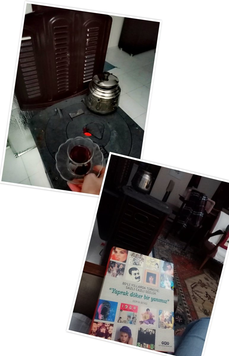 bengi_den's tweet photo. Hava buzzz 🥶 Ev sıcacık ☺️
Klasik bir #pazargecesi aktivitesi...
#çayım ☕ #sobam 🔥 #kitabım ve #ben 🙆‍♀️ https://t.co/ZNrPpmmDKi