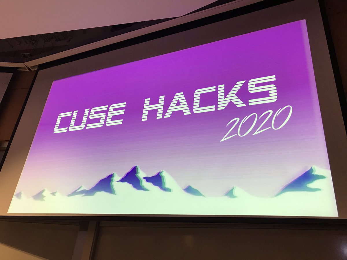 CuseHacks's tweet image. Closing presentation about to begin ... #CuseHacks2020