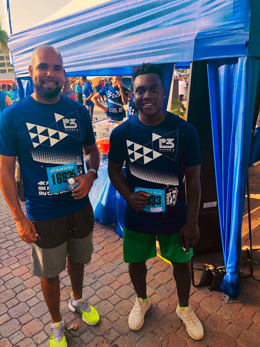 Phase3Prod's tweet image. Delano &amp;amp; Biko quickly completed their #SigmaRun