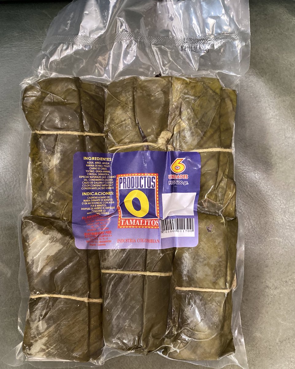 #ABSURDO que <a href="/olimpicaSA/">Olímpica</a> llegue hasta el punto de plastificar los tamales.  Este es un uso irresponsable de los plásticos de único uso. ¡EVITEMOS comprar estos productos! ¡No estimulemos esta cadena insostenible!