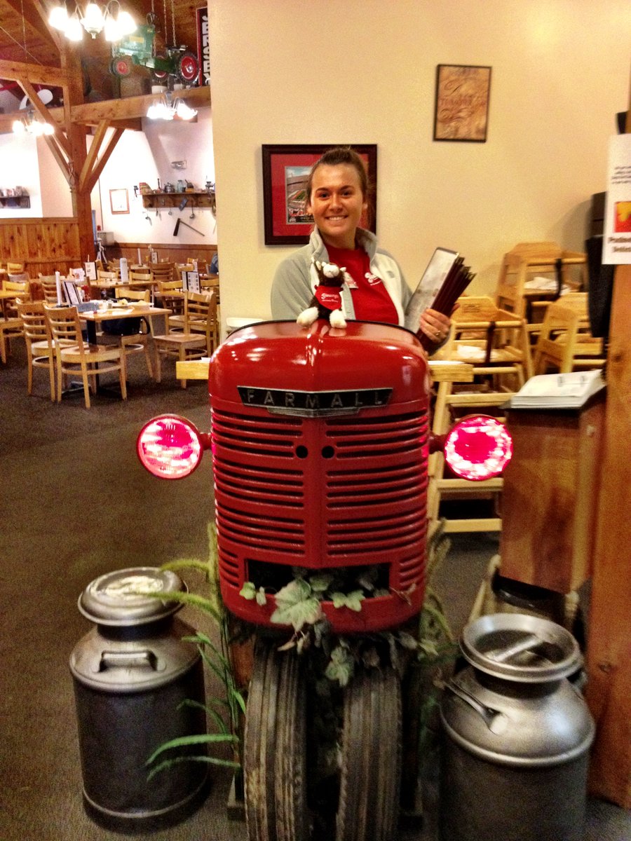 The Dairy Store at Young's Jersey Dairy serves breakfast 8am-2pm daily.  The Golden Jersey Inn serves breakfast all day, every day.  Come see us!