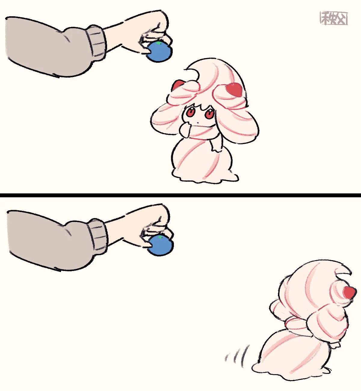 マホイップが可愛すぎる漫画wwww