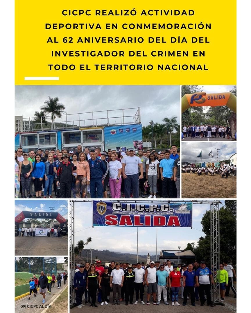 informamos sobre un juego demencial donde participan jóvenes a través de la red social Tik Tok y reseñamos la actividad deportiva realizada por los trabajadores del CICPC a nivel nacional en conmemoración del Día del Investigador del Crimen. El músico español Joan Manuel Serrat.