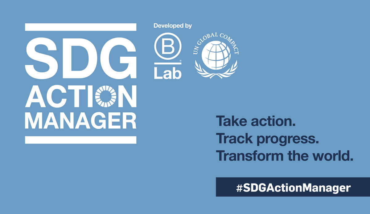 globalcompact's tweet image. Grounded in the #TenPrinciples of the UN @globalcompact and the 17 #GlobalGoals, #SDGActionManager enables meaningful business action through self-assessment, benchmarking and improvement. 

Get started today — it’s free and easy-to-use: unglobalcompact.org/sdgactionmanag… #UnitingBusiness