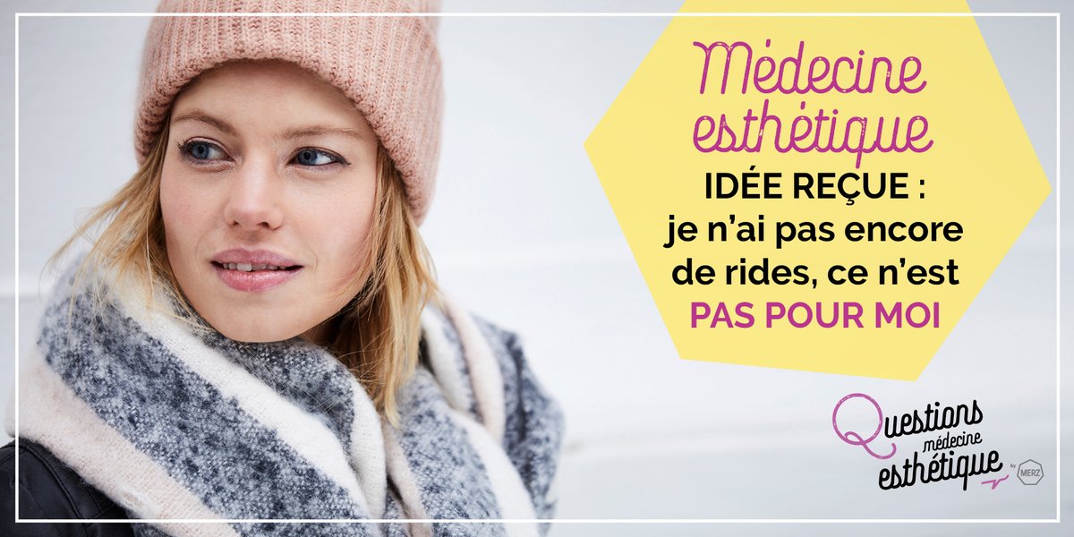 QME_Merz's tweet photo. Pas besoin d'avoir des rides pour avoir recours à la #médecineesthétique
Il est possible d'entretenir sa qualité de #peau ou de prévenir le #vieillissement cutané.
Un mot d'ordre : mieux vaut prévenir que guérir ! https://t.co/T7ycvyfTKY
