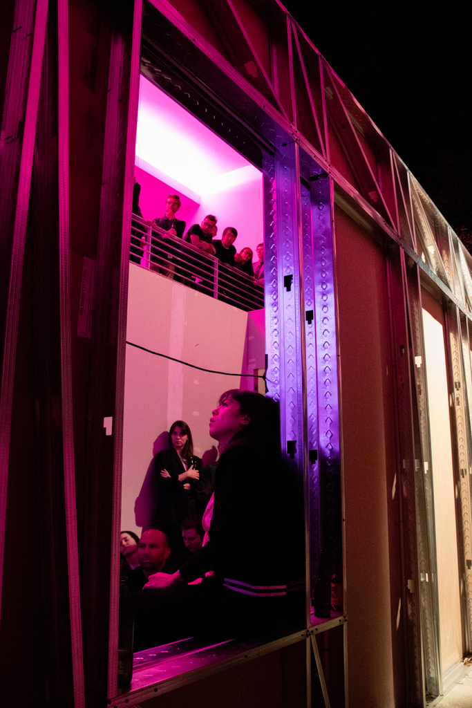 Scoring, Building continues to be constructed until its closing on February 29. You can visit the exhibition today at 11am-3pm to view the work (as well as Thursday, Friday, and Saturday!). 

⁠