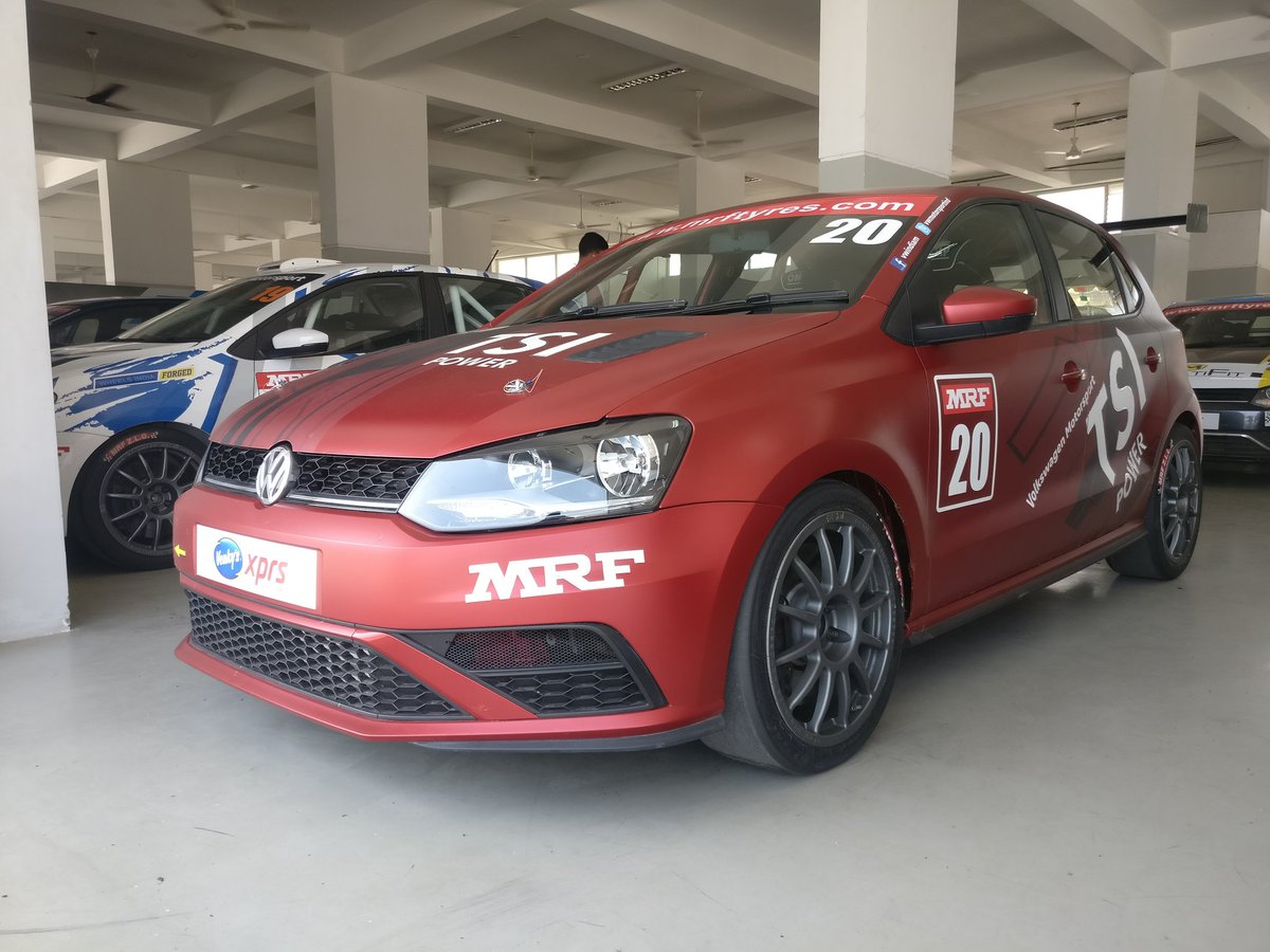 aniruthan_'s tweet photo. What are the first impressions on the 2020 @VWmotorsportind #RacePolo?

@SirishVissa, @karthiktharani and @rayomandb sheds some light in our #exclusive two minute interaction: https://t.co/2doOp0OLxA

@volkswagenindia @VWGroup @volkswagenms @volkswagen #RacePolo #MRFChallenge https://t.co/cgDbdvBZjl