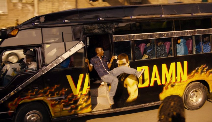 ChrisNolan_ca's tweet photo. @dugilbo Those minibuses sure get creative. This one from #sense8 the #VanDamn https://t.co/F3nyMNa4zh