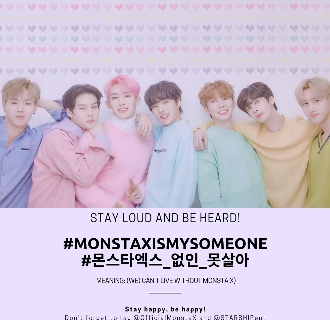 2020021712am KST onwards198th Hashtags @OfficialMonstaX  @STARSHIPent  #MonstaXisMySomeone  #몬스타엑스_없인_못살아 393 official protest Hashtags