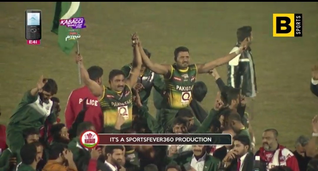 pakstockphoto's tweet photo. PakStockPhoto congratulates #Pakistan's Kabaddi Team on winning #KabaddiWC2020! #PakvsInd
Final Score:
🇵🇰 = 43
🇮🇳 = 41 #pakstockphoto https://t.co/4nTyfPvRWT