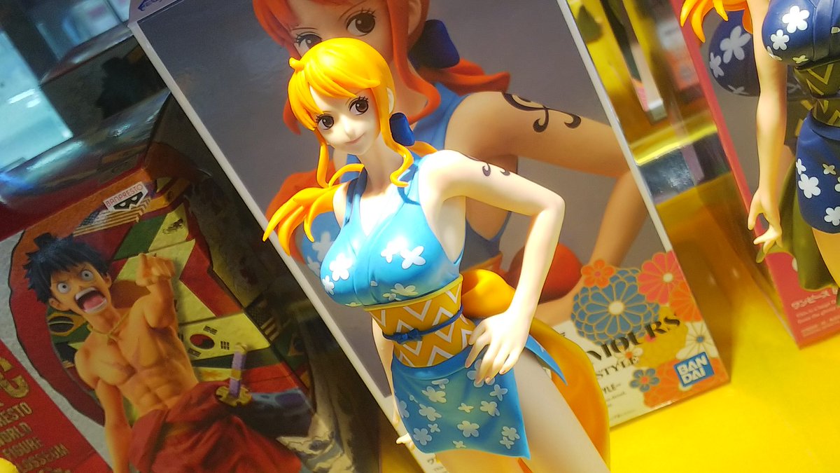 かっちゃんキャッチャー 2月登場プライズ先行展示 ワンピースより Glitter Glamours Nami Wanokuni Style ハイクオリティ女性キャラシリーズg Gシリーズより ナミがワノ国スタイル通称 おナミ として立体化 くノ一となっても健在の美しいボディ