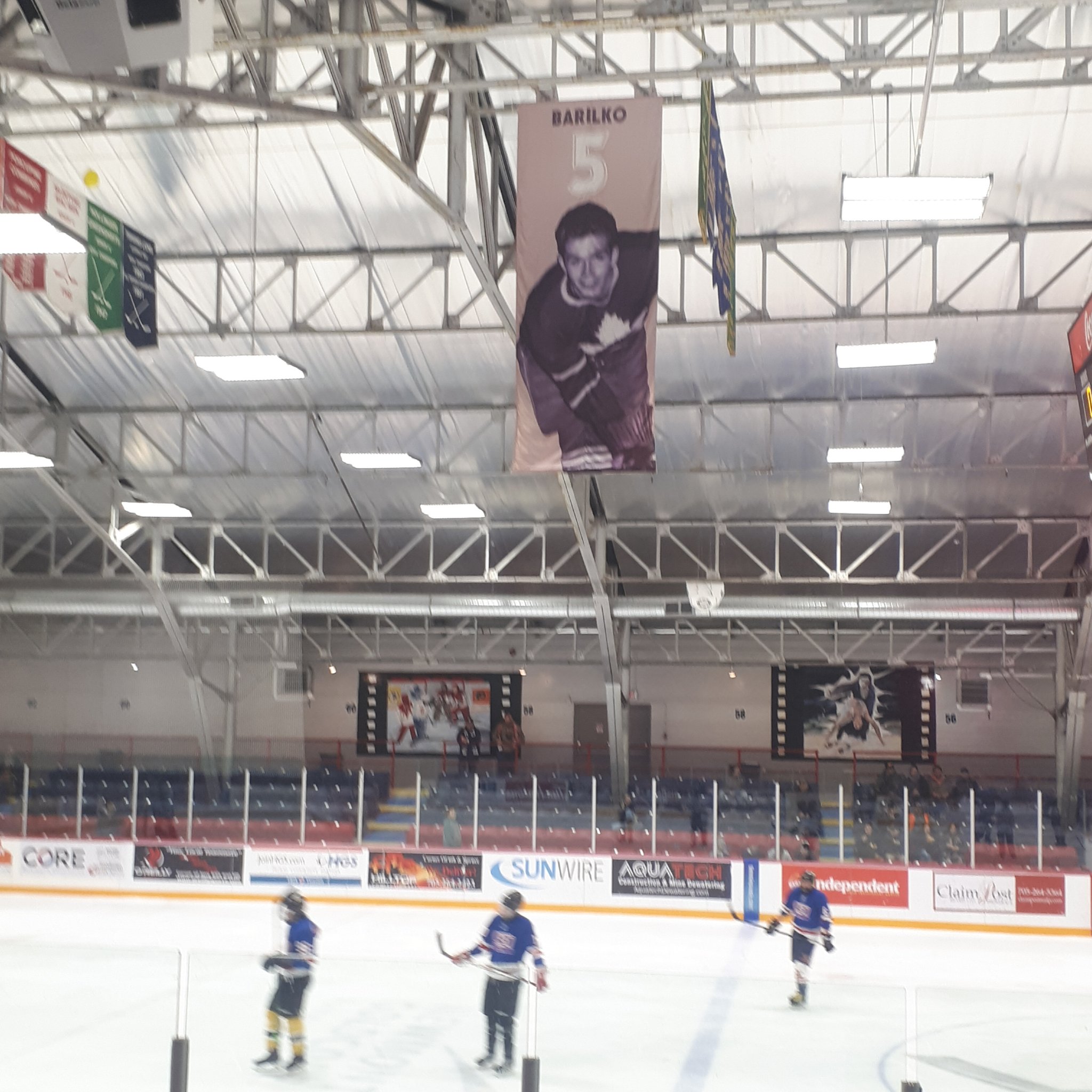 Ken Pagan on X: Wreckage of Bill Barilko's plane from 1951 crash outside  the McIntyre Arena as part of Timmins Sports Heritage Hall of Fame event   / X