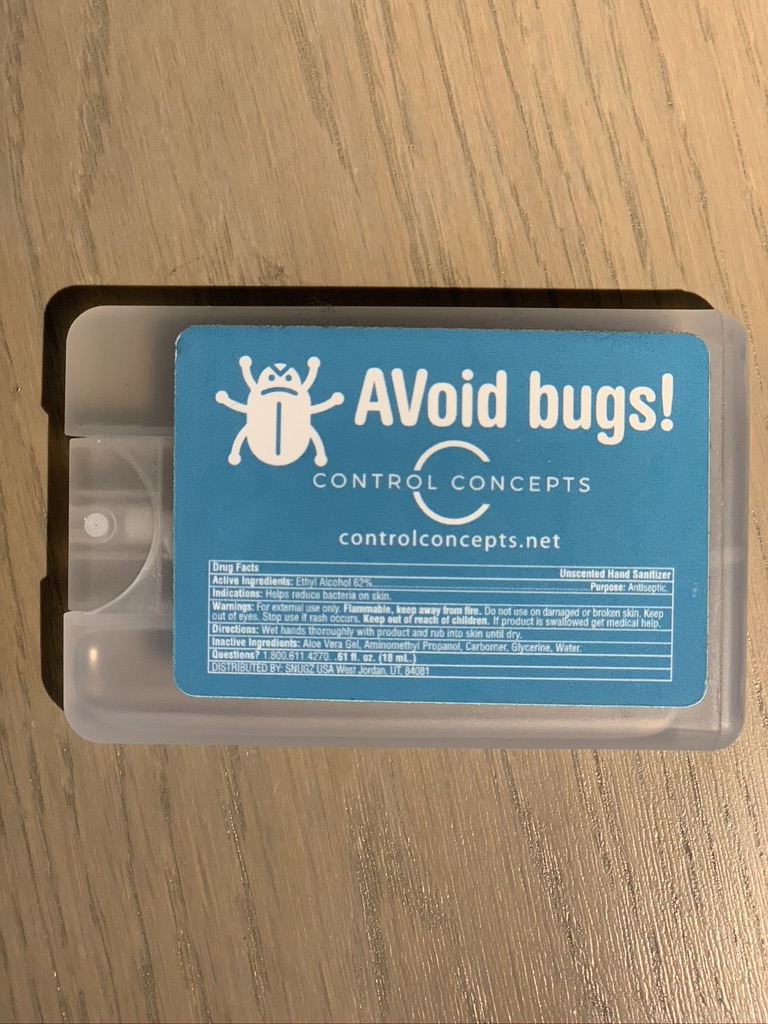 stevegreenblatt's tweet photo. Did some mention hand sanitizer giveaways? They were a big hit. #AVoidBugs #AVinTheAM https://t.co/AhRL9WkvwG https://t.co/7JyWj2atRe